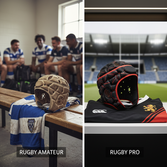 Rugby amateur et rugby pro : faut-il le même type de casque de protection ?