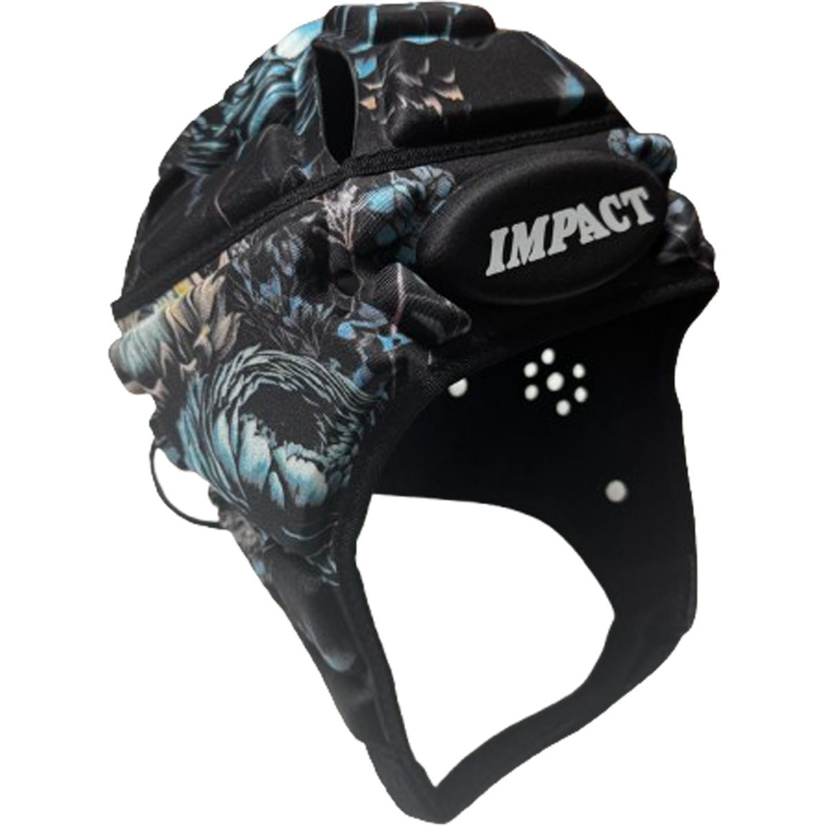 Casque IMPACT FLOWER BLACK 