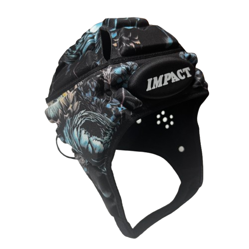 Casque IMPACT FLOWER BLACK 